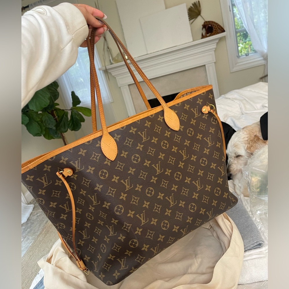 Louis Vuitton Neverfull GM Monogram Tote WITH Neverfull Pochette